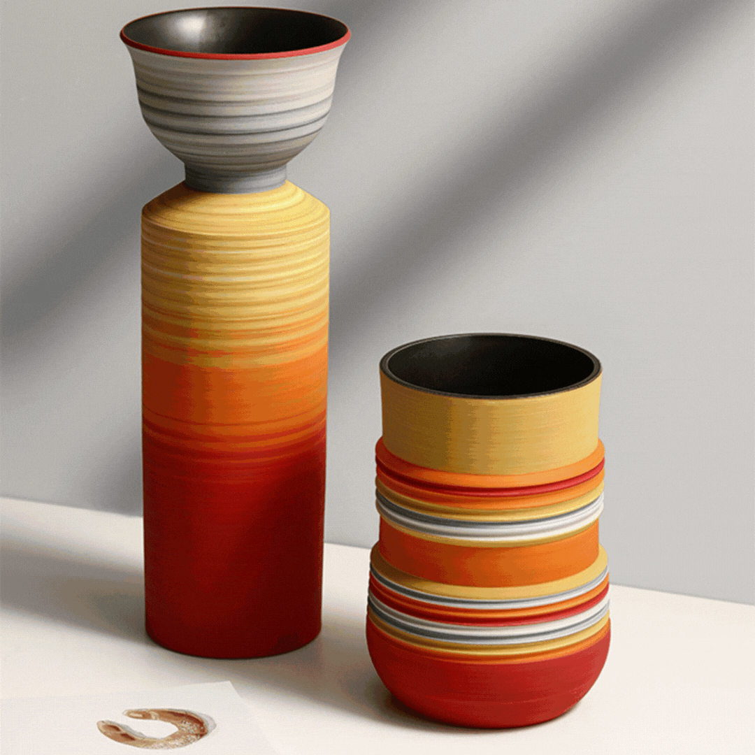 Bunte Vasen für einzigartige Farbakzente im Zuhause