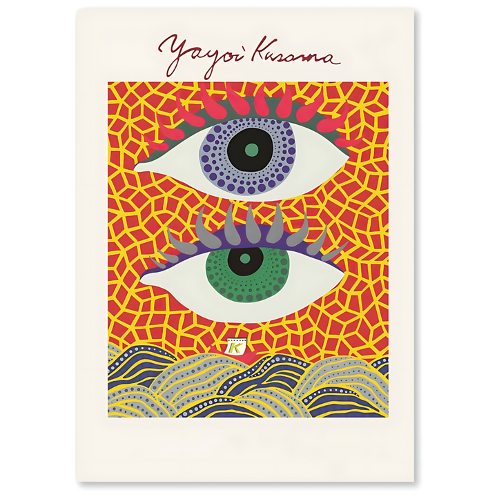مطبوعات قماش مستوحاة من فاطمة-يايوي كوساما