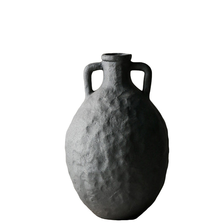 Designer-Vase WANO Vasen 11" aus Keramik Arian _label_handmade b&w cj decor deko & homestyle Facebook fashion handmade herbst industrial max minimal priori spring vase